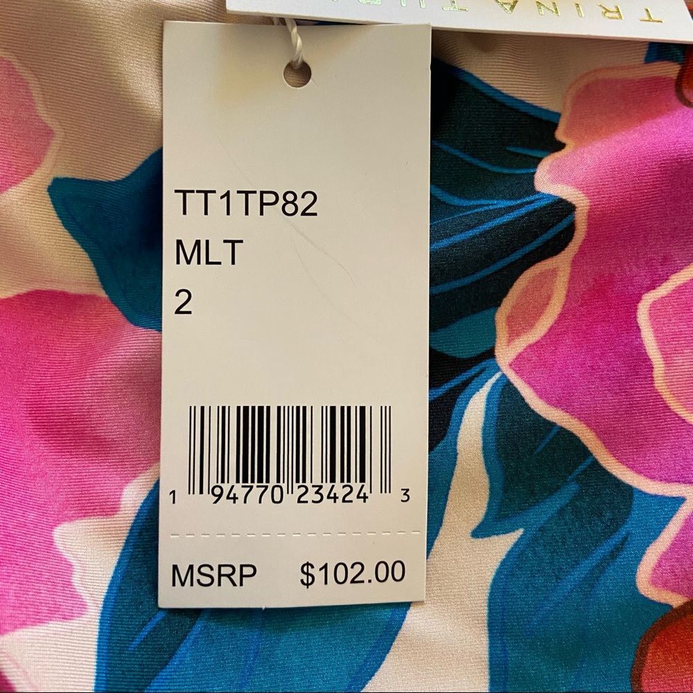 🆕 Trina Turk 2-Piece Swim Set Size 2 - Picture 8 of 10